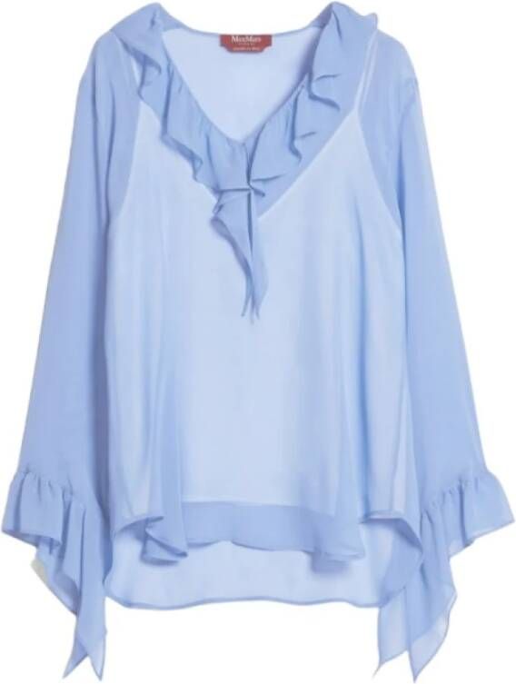 Max Mara Shirt Blauw Dames
