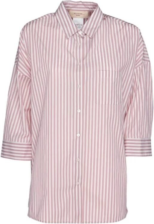 Max Mara Shirts Roze Dames