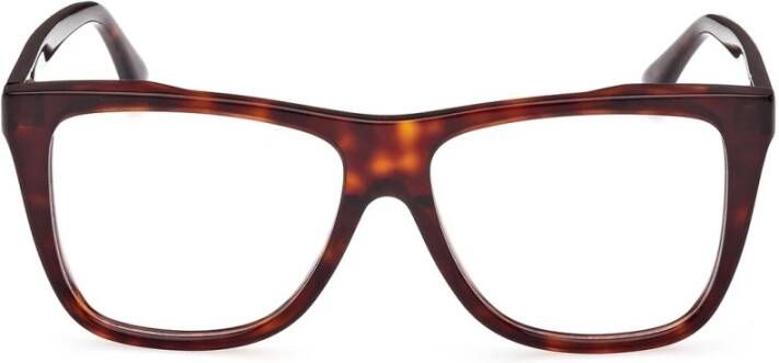 Max Mara Stijlvolle Brillenmonturen Bruin Dames