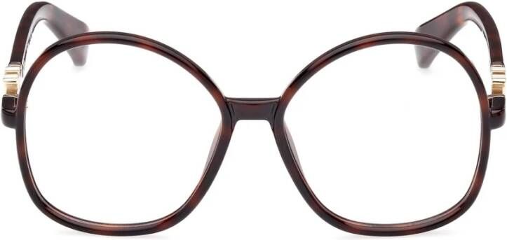 Max Mara Bruine Optische Monturen Dames Accessoires Brown Dames