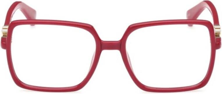 Max Mara Paars Optisch Montuur Stijlvol en veelzijdig Pink Dames