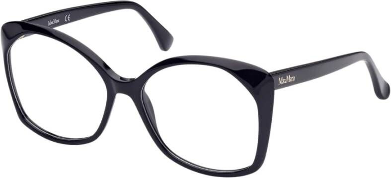 Max Mara Stijlvolle Mm5029 Brillenmontuur Black Unisex