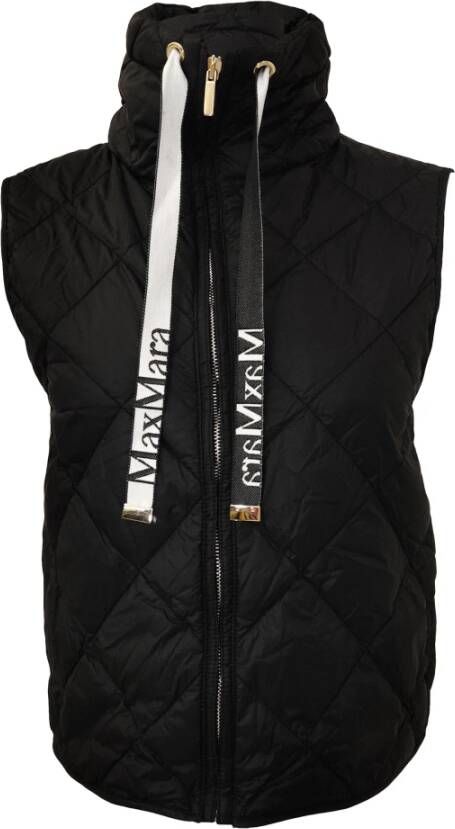 Max Mara Stijlvolle MaxMara Tregic Vest voor dames Zwart Dames
