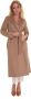 Max Mara Studio Belted Coats Beige Dames - Thumbnail 1