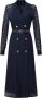 Max Mara Studio Colimbo Kantjas Blue Dames - Thumbnail 1