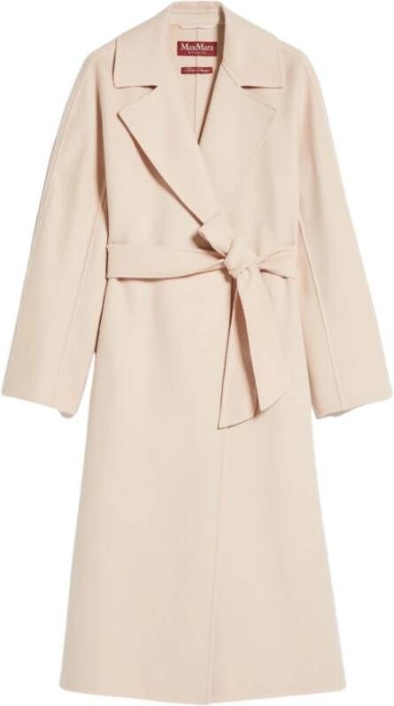 Max Mara Studio Belted Coats Roze Dames