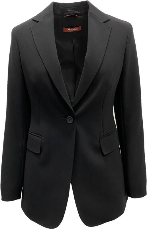 Max Mara Studio Blazer Zwart Dames