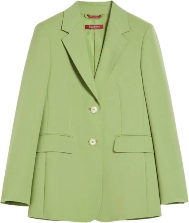 Max Mara Studio Blazerjas Groen Dames