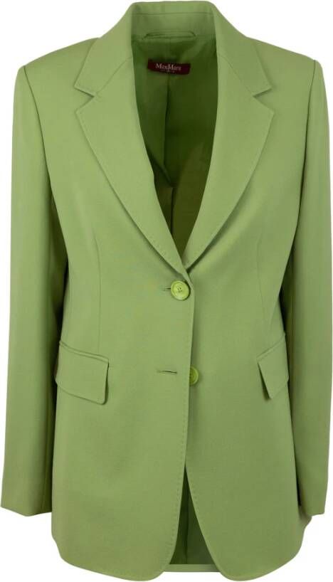 Max Mara Studio Blazers Groen Dames