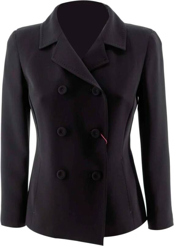 Max Mara Studio Blazers Zwart Dames