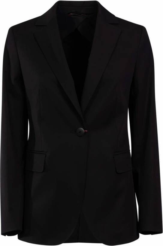 Max Mara Studio Blazers Zwart Dames