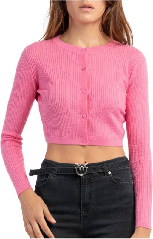 Max Mara Studio Cardigans Roze Dames