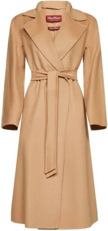 Max Mara Studio Coats Bruin Dames