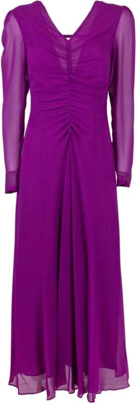 Max Mara Studio Dresses Paars Dames