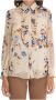 Max Mara Studio Bloemenprint Zijden Blouse Multicolor Dames - Thumbnail 1