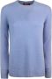 Max Mara Zuivere Kasjmier Gebreide Trui Purple Dames - Thumbnail 2