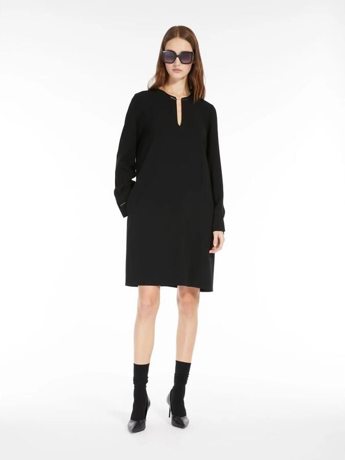 Max Mara Studio Cady Jurk Black Dames - Foto 2