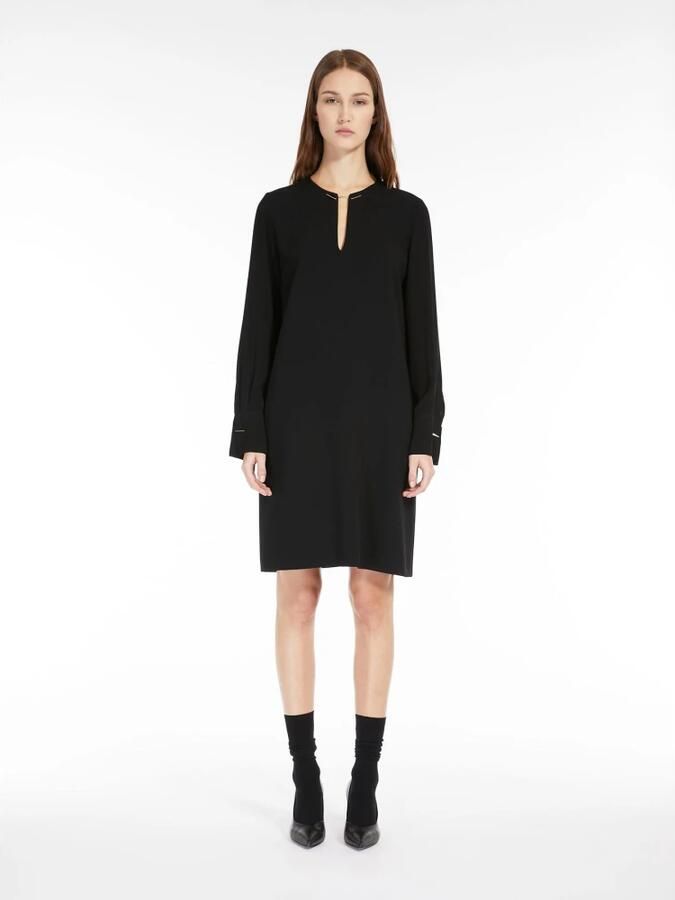 Max Mara Studio Cady Jurk Black Dames - Foto 3