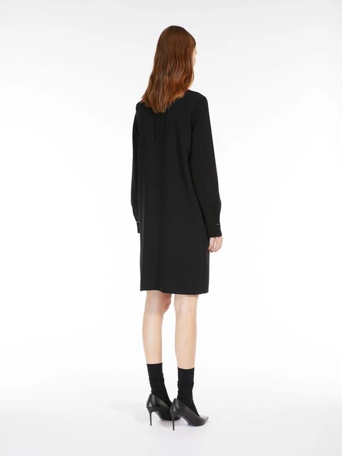 Max Mara Studio Cady Jurk Black Dames - Foto 4