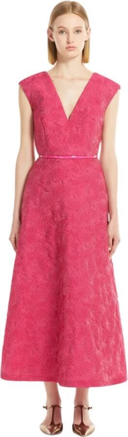 Max Mara Studio Elegante Jurk voor elke gelegenheid Pink Dames - Foto 5