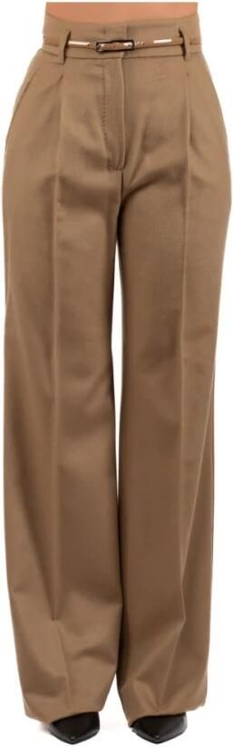 Max Mara Studio Bootcut fit stoffen broek van zuivere scheerwol model 'ZAC' - Foto 5