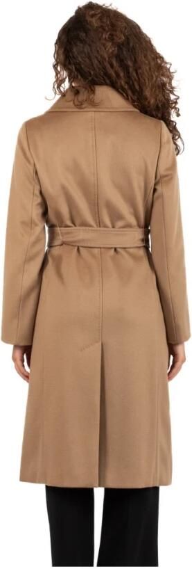 Max Mara Studio Regular fit lange jas van zuivere scheerwol model 'BCOLLAG' - Foto 2