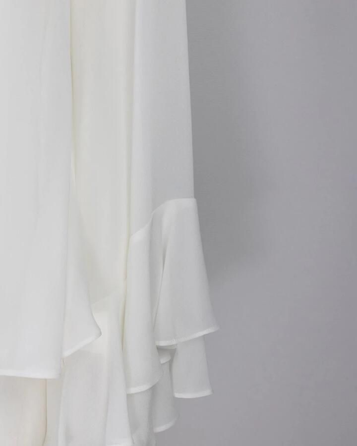 Max Mara Studio Regular fit zijden blouse met plooien model 'ZEO' - Foto 2