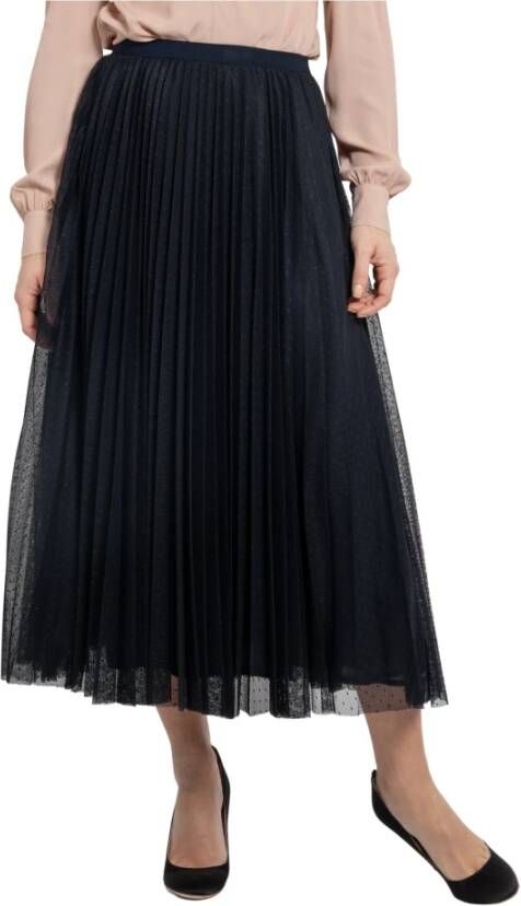 Max Mara Studio Maxi Skirts Blauw Dames