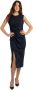 Max Mara Studio Elegante Cielo Jurk Blue Dames - Thumbnail 1