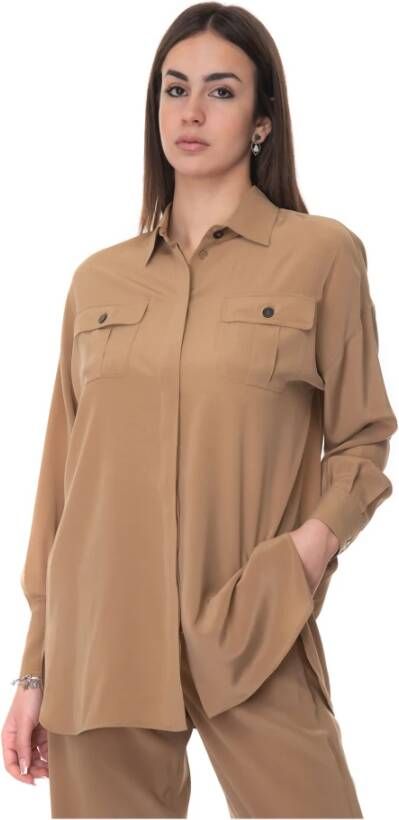 Max Mara Studio Panfilo blouse Beige Dames