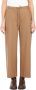 Max Mara Studio Rechte broek Beige Dames - Thumbnail 1