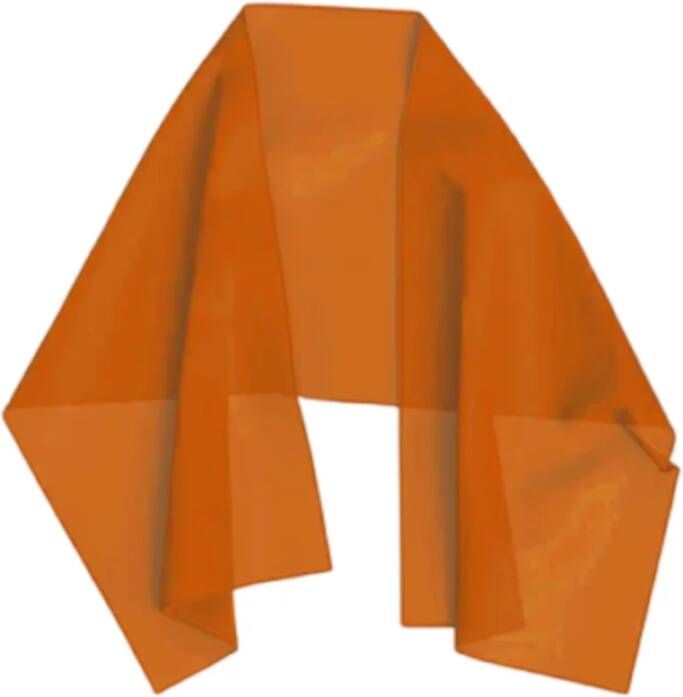 Max Mara Studio Scarves Oranje Dames