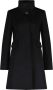Max Mara Studio Single-Breasted Coats Zwart Dames - Thumbnail 1