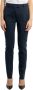 Max Mara Studio Elegante Triacetaat Polyester Broek Blue Dames - Thumbnail 1