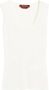 Max Mara Studio Sleeveless Tops Beige Dames - Thumbnail 1