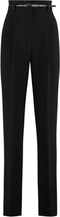 Max Mara Studio Slim-fit Trousers Zwart Dames