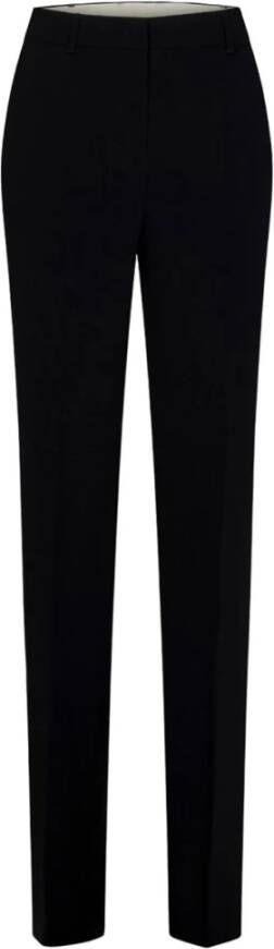 Max Mara Studio Slim-fit Trousers Zwart Dames