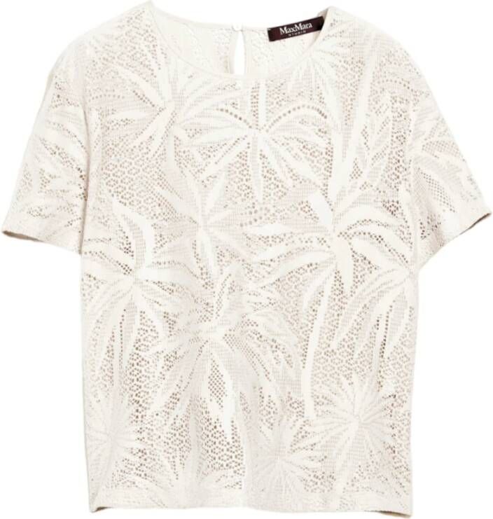 Max Mara Studio T-Shirts Beige Dames