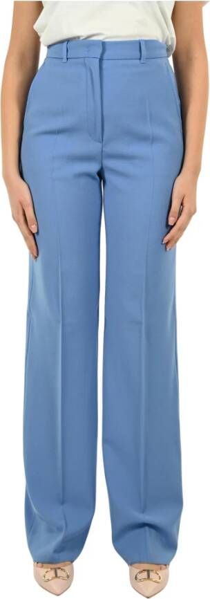 Max Mara Studio Trousers Blauw Dames