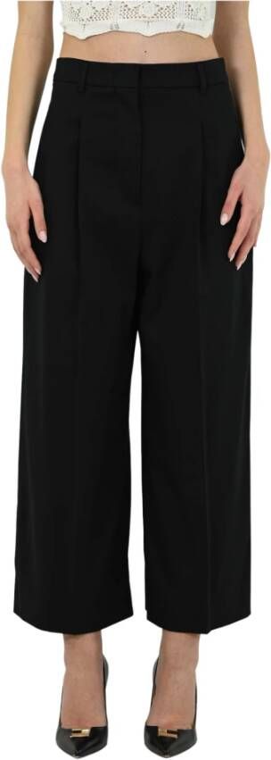 Max Mara Studio Trousers Zwart Dames