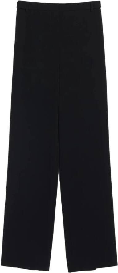 Max Mara Studio Wide Trousers Zwart Dames