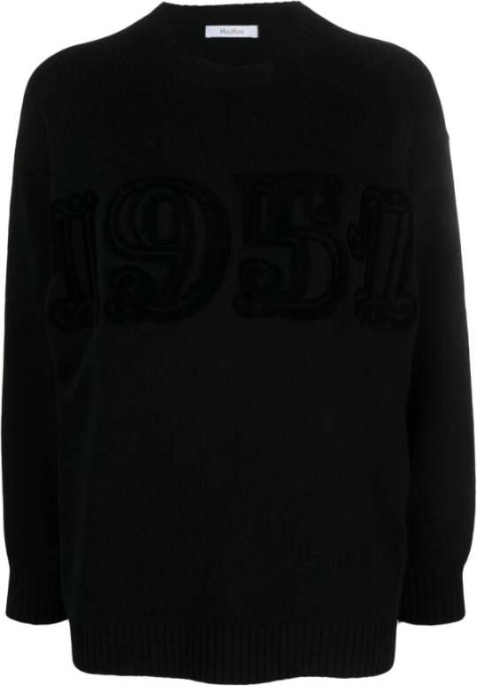 Max Mara Sweatshirts Zwart Dames