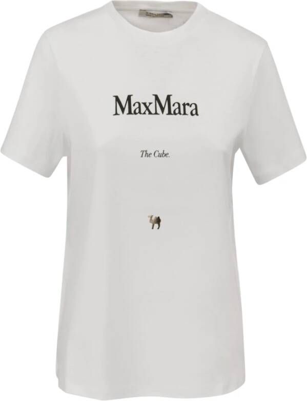 Max Mara T-Shirt Wit Dames