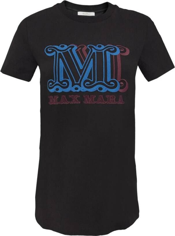 Max Mara T-shirt Zwart Dames