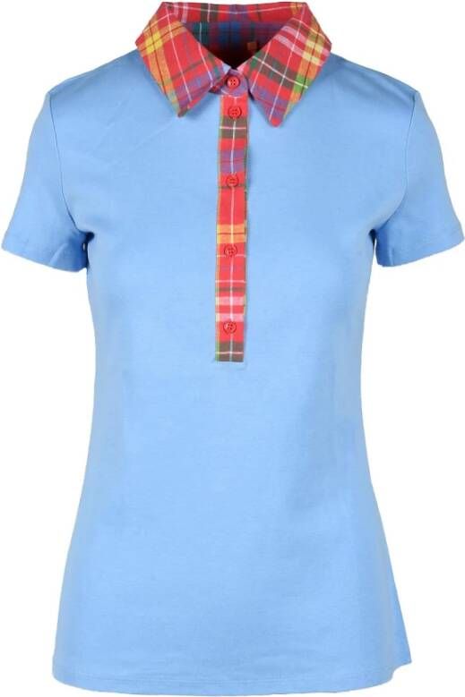 Max Mara T-Shirts Blauw Dames