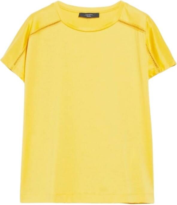 Max Mara T-Shirts Geel Dames
