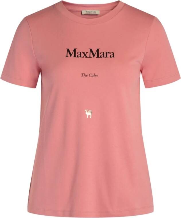 Max Mara T-Shirts Roze Dames