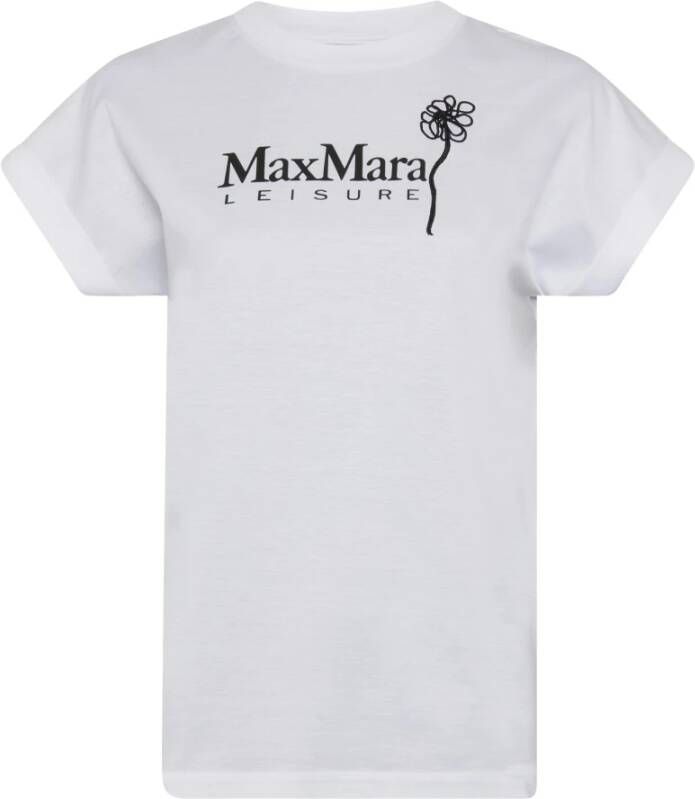 Max Mara T-Shirts White Dames