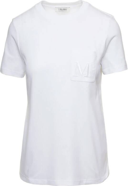 Max Mara T-Shirts Wit Dames