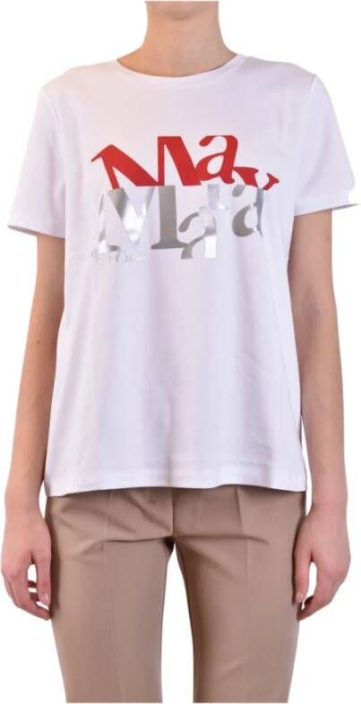 Max Mara T-Shirts Wit Dames